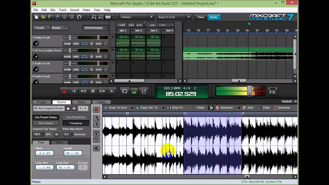 free acoustica mixcraft 4 download